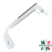 Ручка для хол.Беко (верх) 4326380900 с сер.вставкой