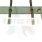 ТЭН духовки 322421 1400w 'Sahterm' (L381x366mm, фланец:151x24mm), зам,480121104179