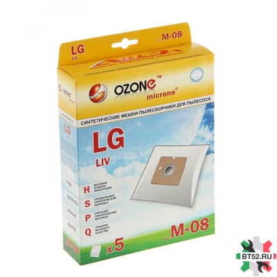 Мешок пылесоса LG (5шт.) (М-08)