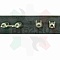 ТЭН дух. 3570545040 гриль 800W+1650W (342x335mm) ZANUSSI 3570545040,3570545016,3970129015,3570759021