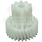 Шестерня 7001026 мясорубки Braun 4195 малая D49/31, зуб.27/10 косой/прямой