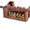 Перекл. дух.COK341UN GOTTAK 870604(7-поз. Шток-24mm, 10-конт.)