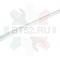 Обрамл. на стекл.полку Беко заднее L=49 520100  4561520100