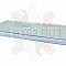 Щиток 4640620400  откидной морозильной камеры холод.Beko.40*17