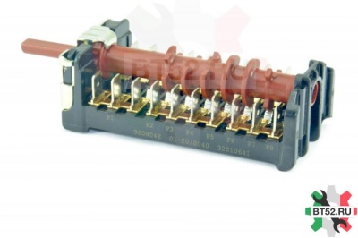 Перекл. дух.800804K (10-поз. Шток-23mm) VESTEL 32010641,32001918,49015805
