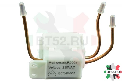 Клапан 908082400305 электромагнитный в сборе Атлант,зам.908082400306,универсальный R600, R134