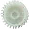 Шестерня 7001026 мясорубки Braun 4195 малая D49/31, зуб.27/10 косой/прямой